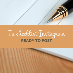 Checklist Instagram Ready to Post
